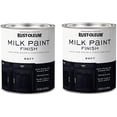 thumbnail image 1 of Rust-Oleum Matte Navy Water-Based Acrylic Milk Paint 1 qt (Pack of 2)., 1 of 6