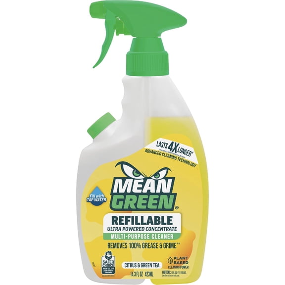 Rust-Oleum Mean Green 28 Oz. Refillable Multi-Purpose Cleaner - Pack of 10