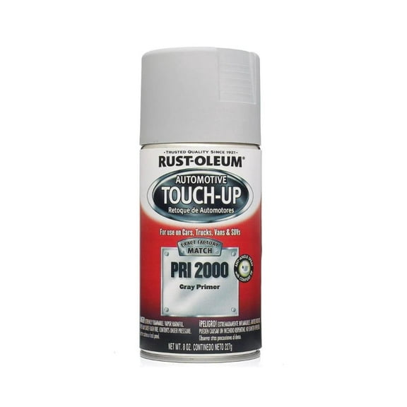 Rust-Oleum PRI2000 Universal Gray Primer Automotive Touch-Up, 8 oz. Can