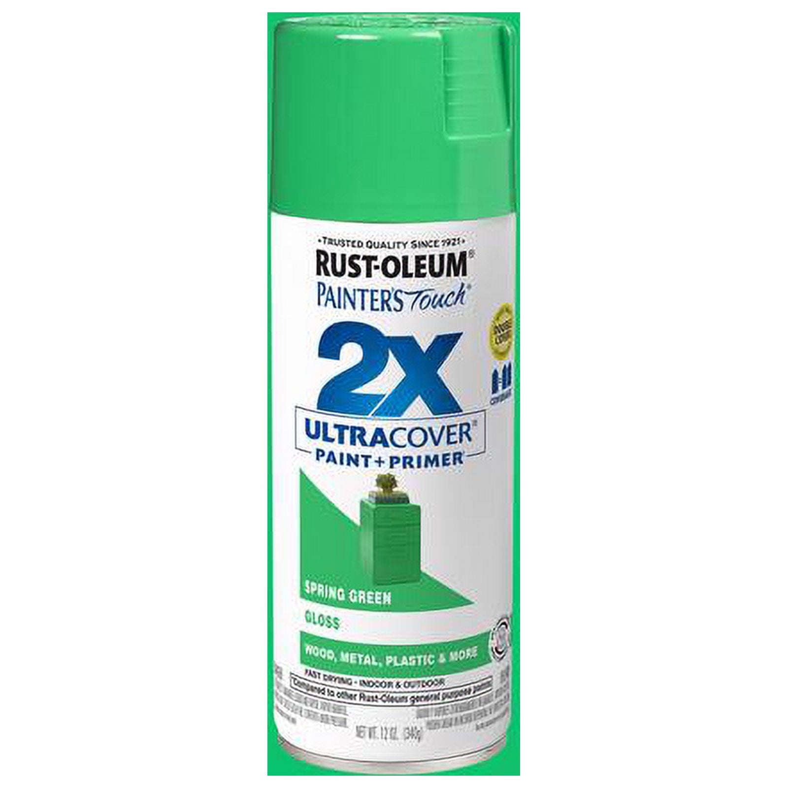 RustOleum Painter's Touch 2X Ultra Cover Gloss Spring Green Paint