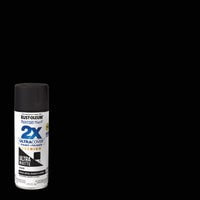 Rust-Oleum Painter's Touch 2X Ultra Cover Ultra Matte Black Paint+Primer Spray Paint 12 oz