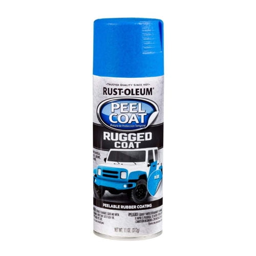 Rust Oleum Peelable Rubber Coating Rugged Coat Blue 11 Oz