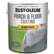 Rust-Oleum Porch & Floor Gloss Pewter Porch and Floor Paint+Primer 1 gal