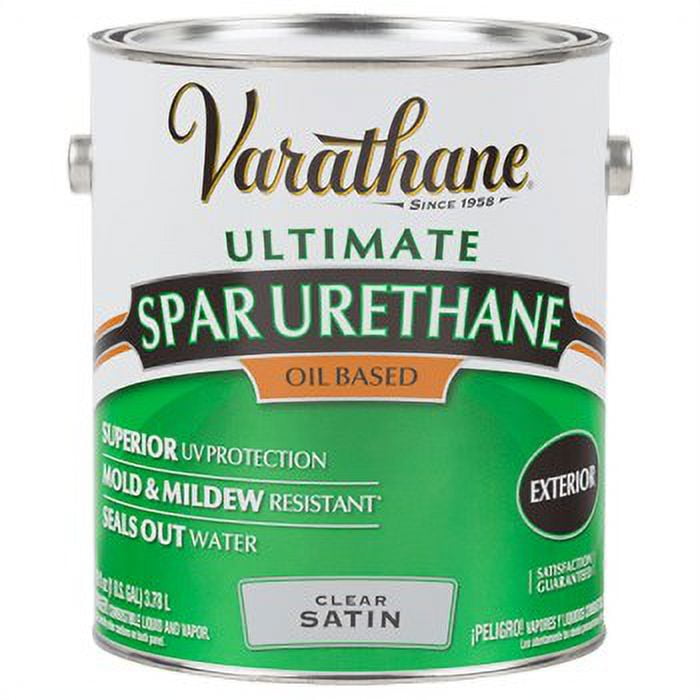 RustOleum Premium Spar Urethane Exterior, Satin Gallon