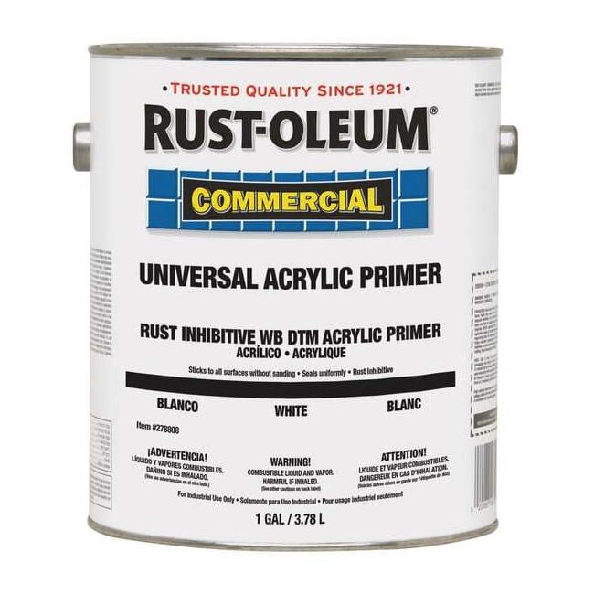 Rust-Oleum 1 gal. White Water Primer 278808