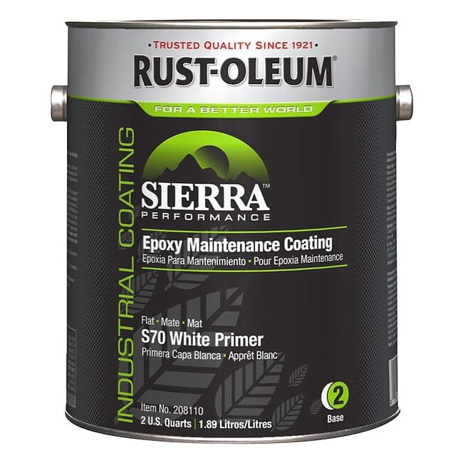 Rust-Oleum Primer,Water Base,1 gal.,White 208110