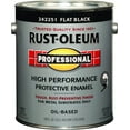 thumbnail image 1 of Rust-Oleum Professional High Performance Flat Black Paint - Durable - 1 Gallon, 1 of 1