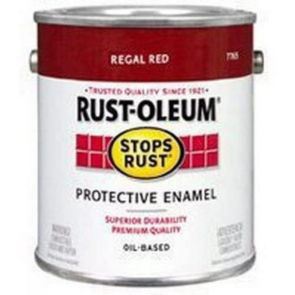 Rust-Oleum Professional Oil-Based Enamel Paint - Red - 1 Gal