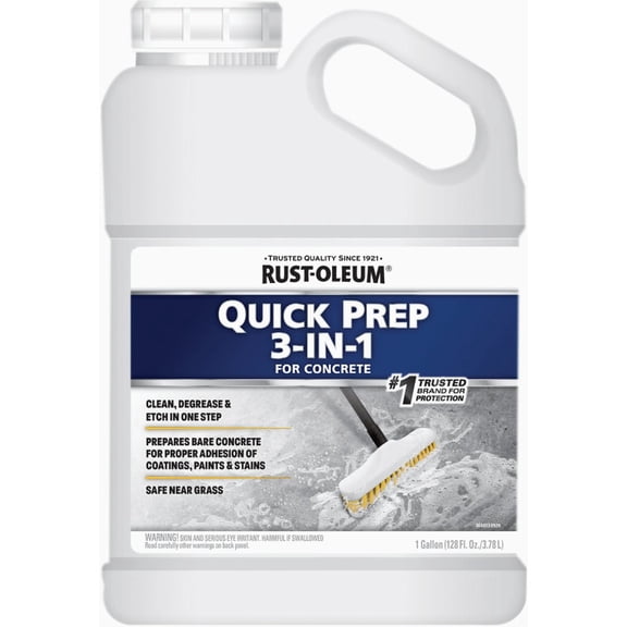 Rust-Oleum Quick Prep 3-In-1 Cleaner, Degreaser & Etch - Pack of 8