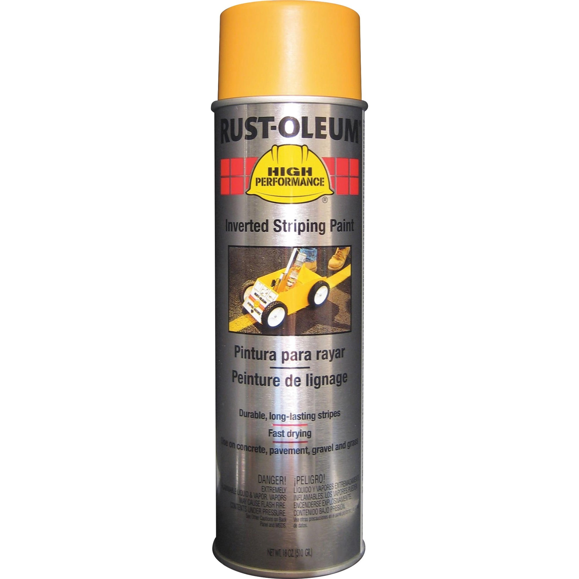 Rust-Oleum, RST2348838, High Performance Striping Paint, 1 Each ...
