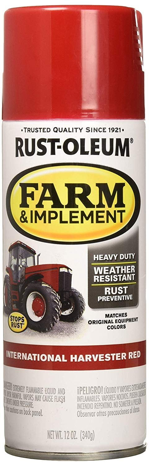 Rust-Oleum 12 oz. Farm Equipment Gloss Troy Bilt Red Enamel Spray