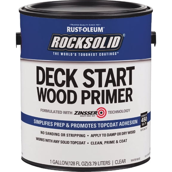 Rust-Oleum RockSolid Deck Start Wood Exterior Primer - Pack of 2