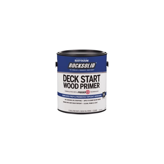 Rust-Oleum RockSolid Deck Start Wood Exterior Primer - Pack of 8