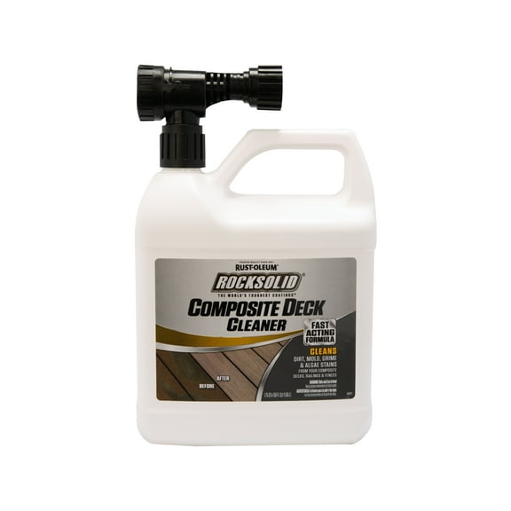 Rust-Oleum RockSolid Composite Deck Cleaner-350552, 56 oz