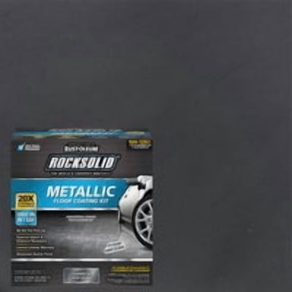 Rust-Oleum RockSolid Metallic Floor Coating Kit - Pack of 5 Value Multipack