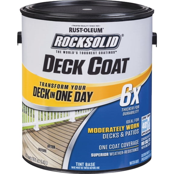 Rust-Oleum RockSolid Tint Base Deck Coat - Pack of 2