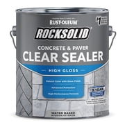 1 gal Rust-Oleum 317927 High Gloss Clear RockSolid Wet Look Concrete Sealer