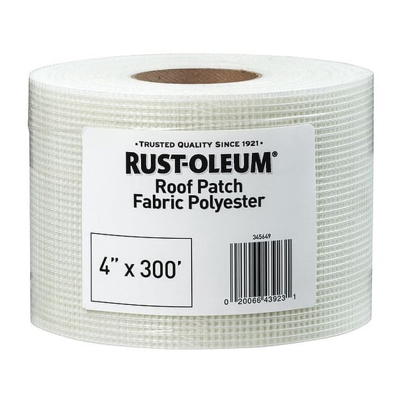 Rust-Oleum Roof Repair Fabric,4" x 300 ft/roll 345649