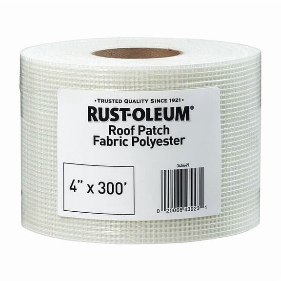 Rust-Oleum Roof Repair Fabric,4" x 300 ft/roll 345649