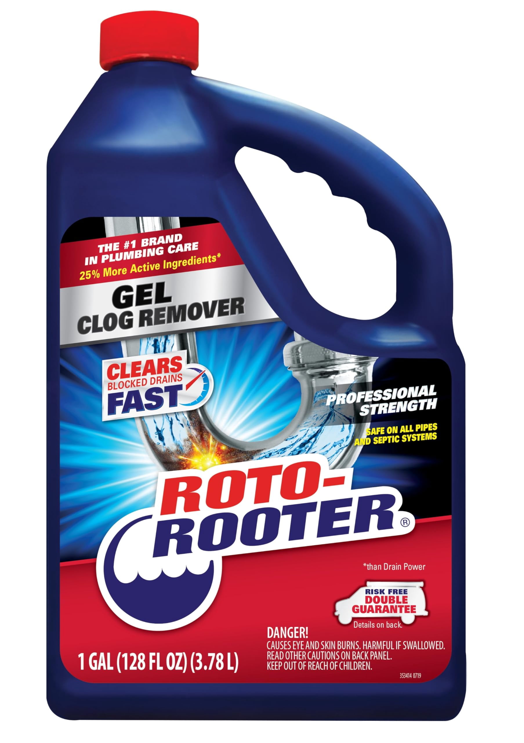 Rust-Oleum Roto Rooter Gel Clog Remover 1 gal. - Case of: 4;4 CA1 ...