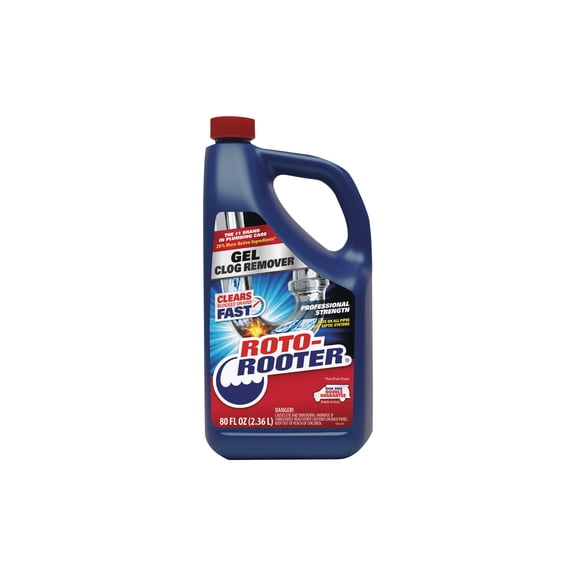 Rust-Oleum Roto-Rooter Gel Drain Opener & Cleaner - Pack of 10