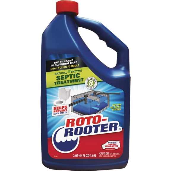 Rust-Oleum Roto-Rooter Septic Tank Treatment - Pack of 4