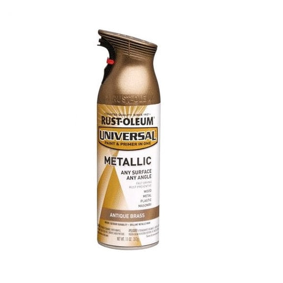 Rust-Oleum Rust-Oleum 260728 Universal All Surface Spray, Antique Brass, 11 Ounce