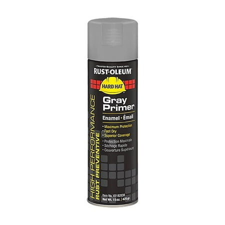 Rust-Oleum Rust Preventative Spray Primer,Gray,15oz V2182838