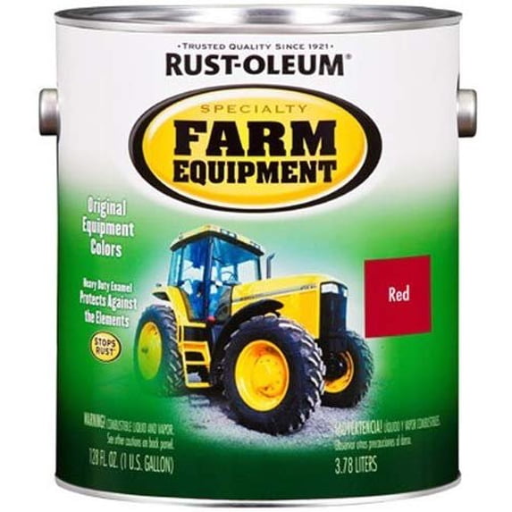Rusting Oil Rust-Oleum Specialty Farm Equipment Paint - Durable Oil-Based Gloss - 1 ...
