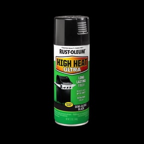 Rust-Oleum Specialty High Heat Ultra Black Spray Paint-241169, 12 oz
