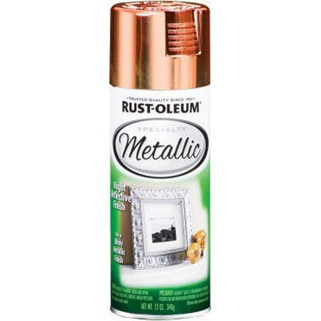 Rust-Oleum 1937830 Metallic Spray, Each, Copper