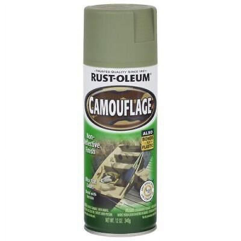 RustOleum Specialty Ultra Flat Light Army Green Camouflage Spray Paint