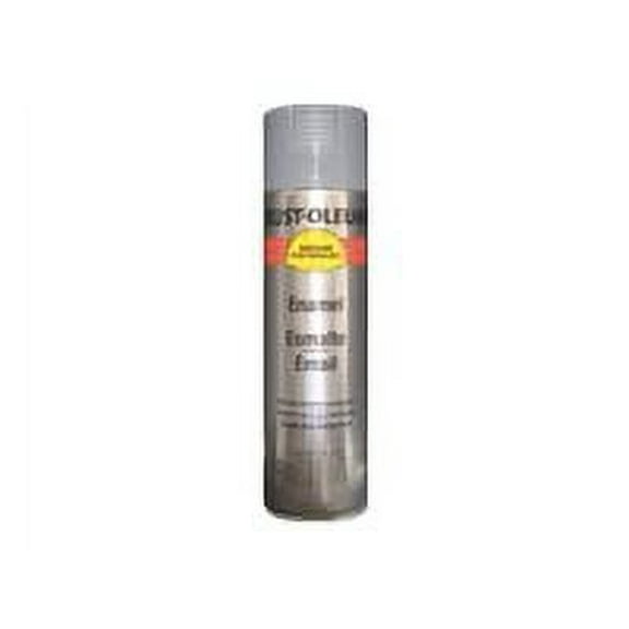 Rust Preventative Spray Paint, Dark Machine Gray, Gloss, Solvent, 15 oz
