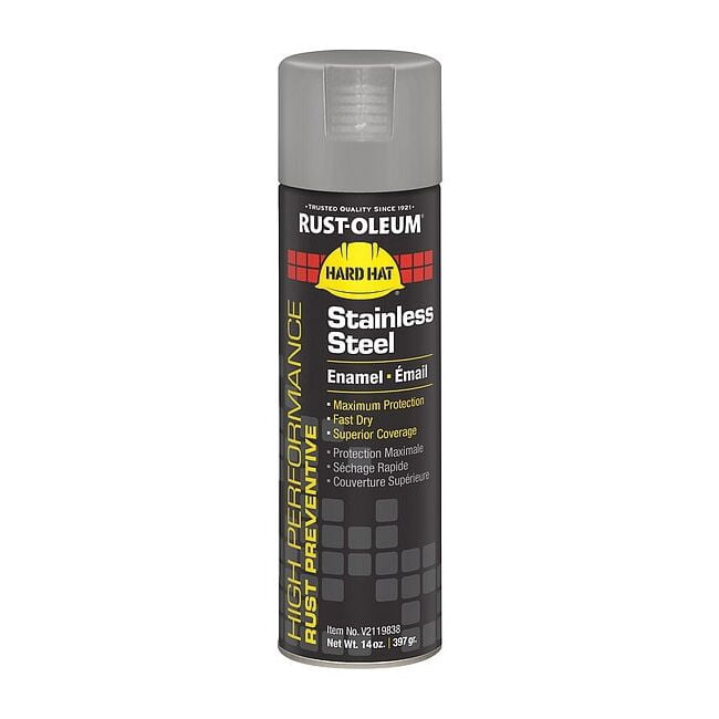 RUST-OLEUM V2119838 838 15-OZ STAINLESS STEEL COMPOUND