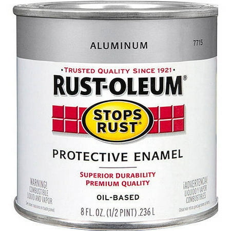 Rust-Oleum Stops Rust, 1 qt, Gloss Black
