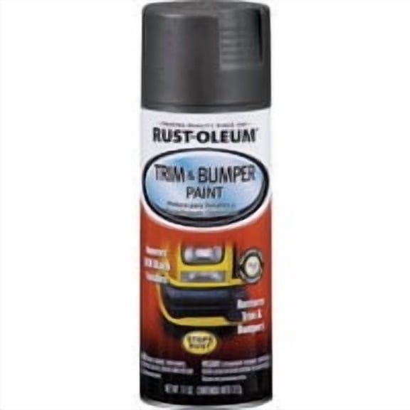 Rust-Oleum Stops Rust Automotive Trim & Bumper Spray Paint, Case of 12