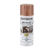 Metallic Spray Paint, Copper, Metallic, Solvent, 11 oz 7273830