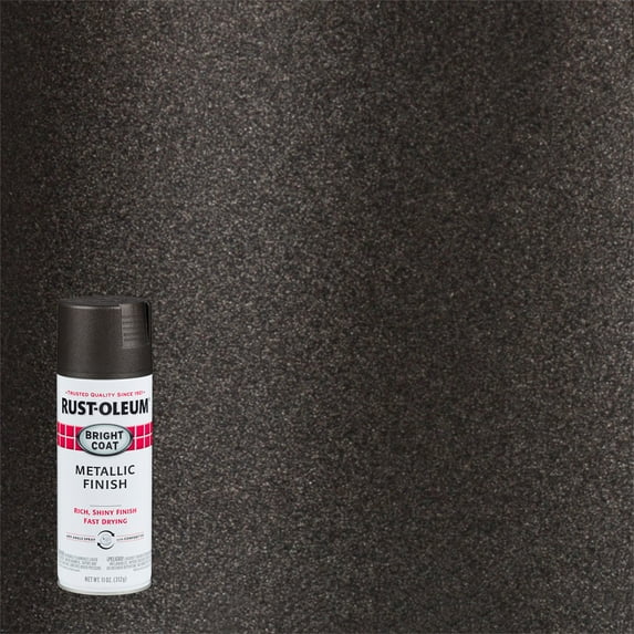 Rust-Oleum Stops Rust Dark Bronze Bright Coat Metallic Spray 11 oz