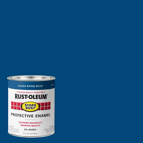 Rust-Oleum Stops Rust Enamel Paint, 7727502 Royal Blue