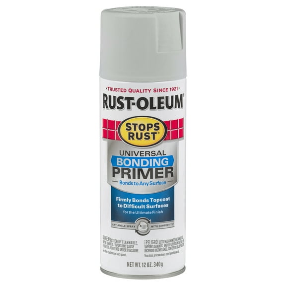 Rust-Oleum Stops Rust Flat Gray Primer Spray 12 oz