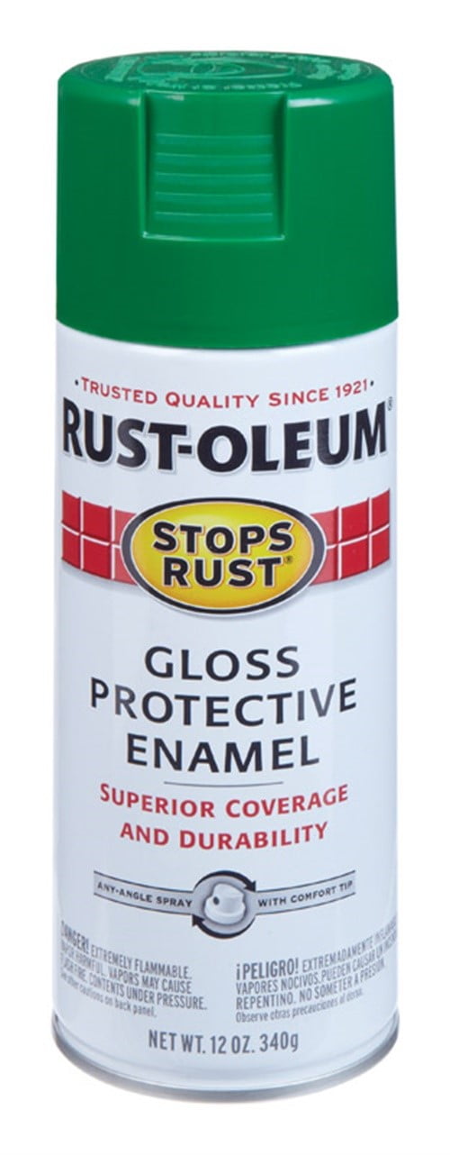 Rust-Oleum Stops Rust Gloss Emerald Protective Enamel Spray 12 oz ...