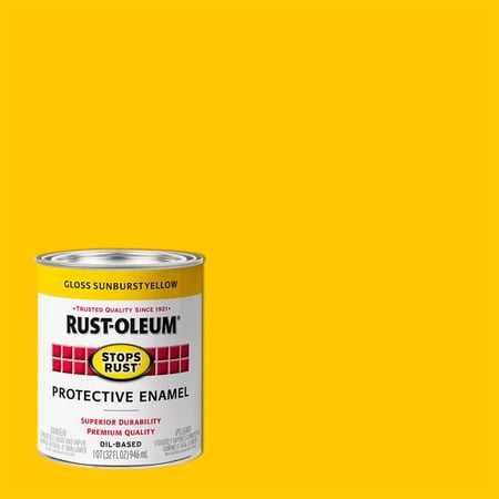 Rust-Oleum Indoor and Outdoor Chestnut Brown Protective Enamel 1 qt.