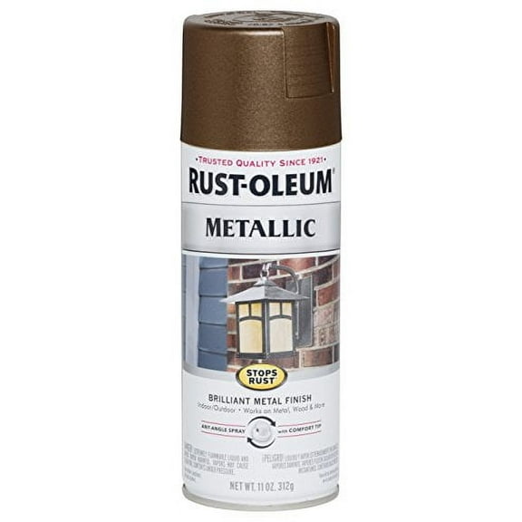 Rust-Oleum Stops Rust Metallic Dark Copper Spray Paint 11 oz