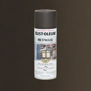 Oil Rubbed Bronze, Rust-Oleum Stops Rust Metallic Spray Paint-248636, 11 oz