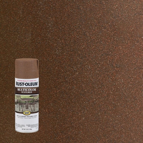Rust-Oleum Stops Rust MultiColor Textured Spray Paint - Pack of 12