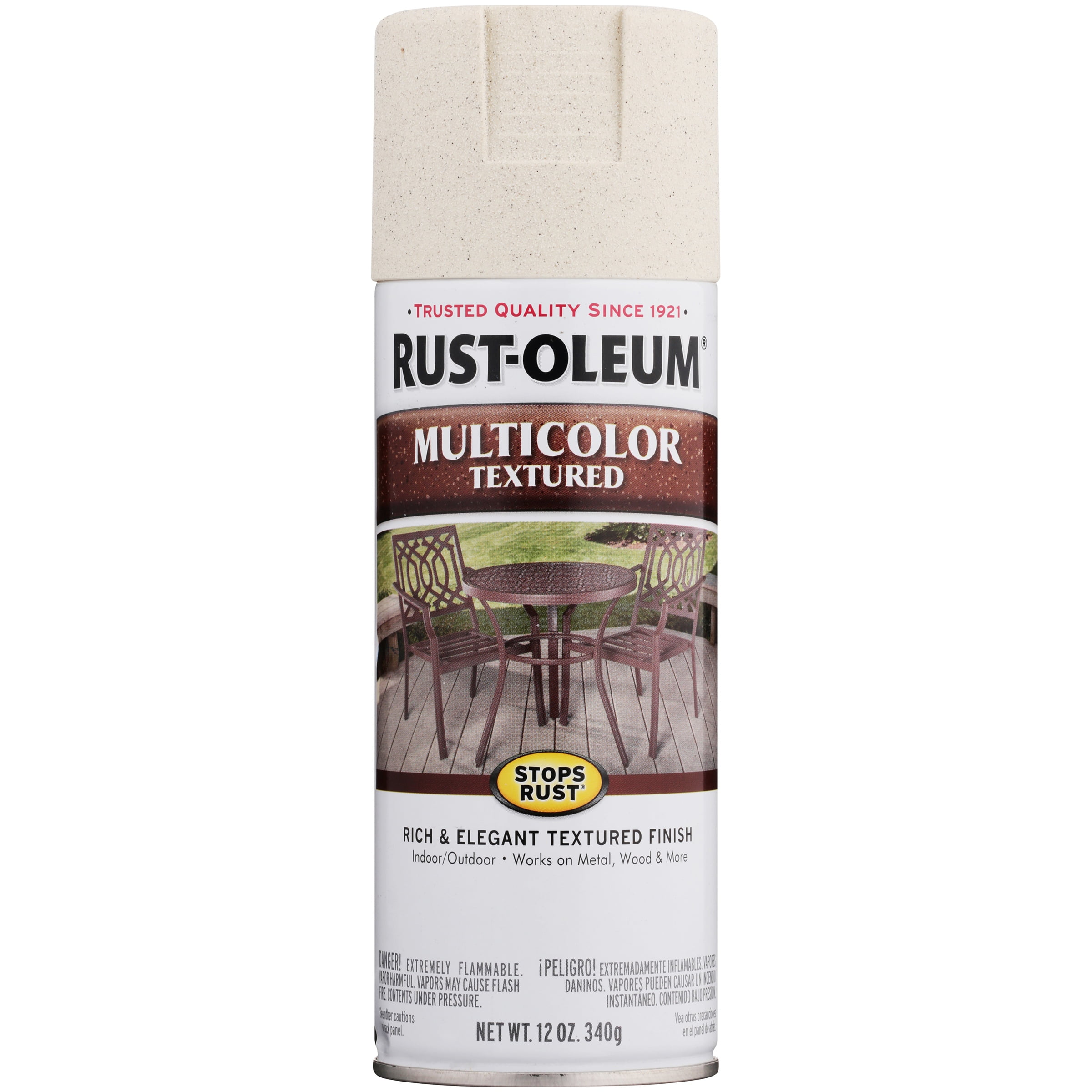 Rust-Oleum Stops Rust Multicolor Textured 12 oz Paint + Primer Spray Paint