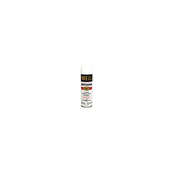 Rust-Oleum Stops Rust Protective Enamel, Gloss White, 25% Bonus