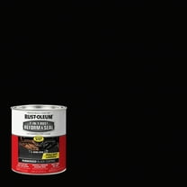Rust-Oleum Stops Rust Reform and Seal, Black, Quart