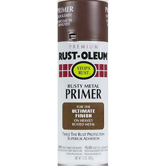 Rust-Oleum Stops Rust Rusty Metal Aerosol Primer, 12 Oz.