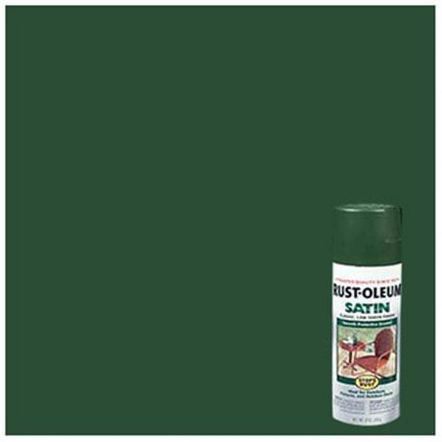 Rust-Oleum Stops Rust Satin Dark Hunter Green Protective Enamel Spray
